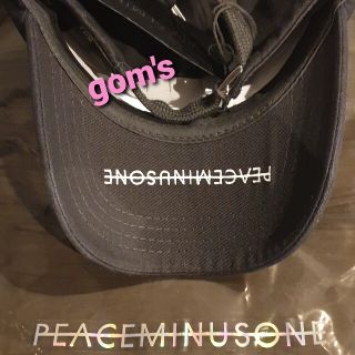 ピースマイナスワン(PEACEMINUSONE)の【正規品】PEACEMINUSONE SHOELACE CAP #2_BLACK(キャップ)