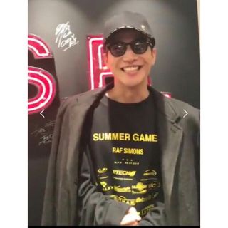 ラフシモンズ(RAF SIMONS)の正規品ラフラフシモンズ SUMMER GAMES トレーナー M(スウェット)