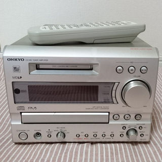 オンキヨー(ONKYO)のオンキヨー FR-V77 CD/MDチューナーアンプ(アンプ)