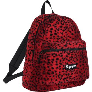 シュプリーム(Supreme)の早い者勝ち希少価値Supreme Leopard Fleece Backpack(バッグパック/リュック)