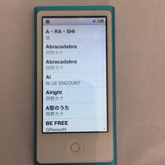 Apple - Apple iPod nano 16GB ブルーの通販 by ニャルマー二世's shop｜アップルならラクマ