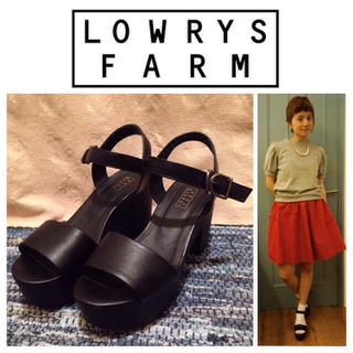 ローリーズファーム(LOWRYS FARM)の今季☆厚底サンダル(サンダル)