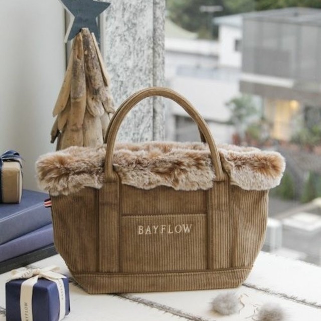 BAYFLOW(ベイフロー)の新品　ベイフロー　ボアトートSサイズ レディースのバッグ(トートバッグ)の商品写真