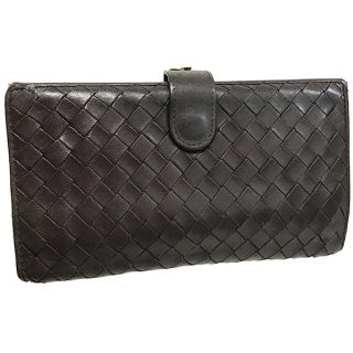 ボッテガヴェネタ(Bottega Veneta)のボッテガヴェネタ 長財布 財布 サイフ がま口 イントレ 革【SSSS4432】(財布)