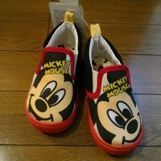 ディズニー(Disney)のディズニーミッキー★スリッポン★14cm(スリッポン)