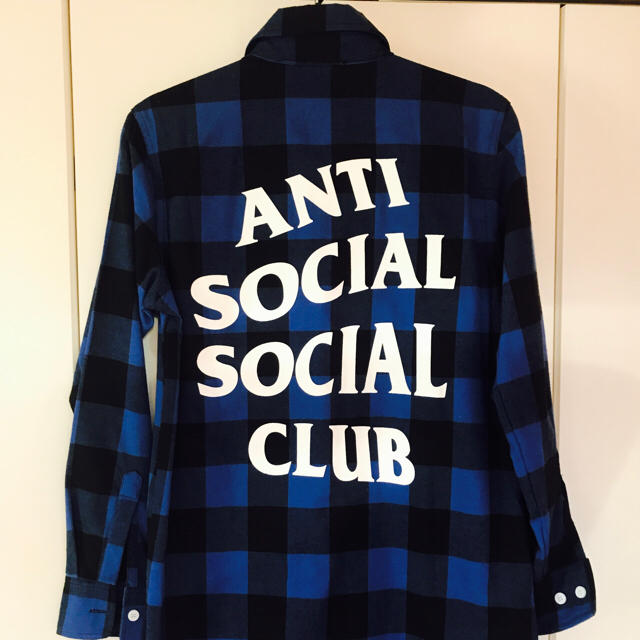 anti social social club assc 希少 ネルシャツ XL - agedor.ma