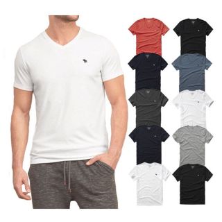 アバクロンビーアンドフィッチ(Abercrombie&Fitch)の新品 アバクロ Tシャツ 3枚セット(白、グレー、黒)(その他)