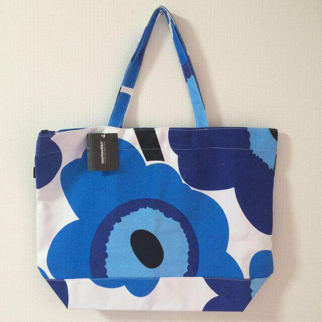 marimekko(マリメッコ)のマリメッコ ウニッコ柄 バッグ ブルー レディースのバッグ(ショルダーバッグ)の商品写真