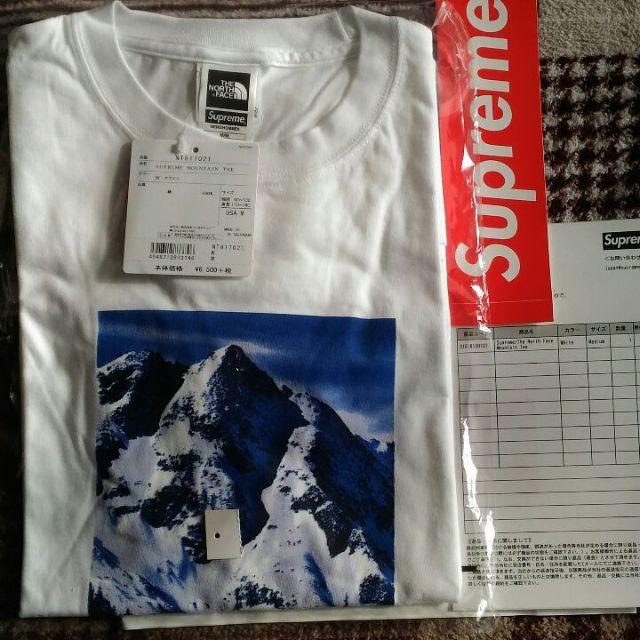 Supreme(シュプリーム)のMサイズ supreme the north face mountain tee メンズのトップス(Tシャツ/カットソー(半袖/袖なし))の商品写真