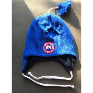 カナダグース(CANADA GOOSE)のカナダグース  シロクマモデル ニット帽(ニット帽/ビーニー)