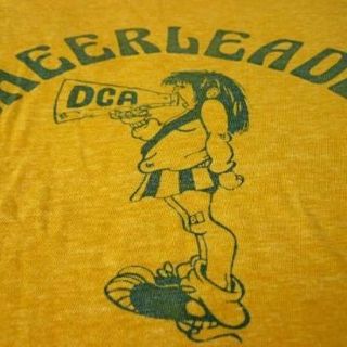12yyh 70's VINTAGE ARTEX製 染み込み Tシャツ霜降り★M(その他)