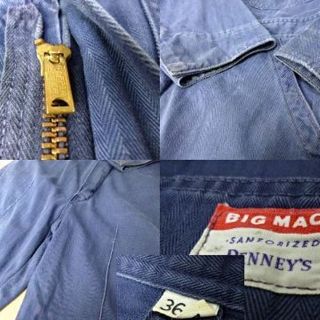 5ts 60'sビッグマック BIG MACPenneyｓ オールインワンつなぎの ...