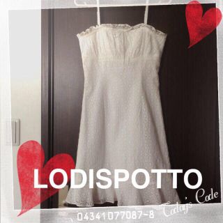 ロディスポット(LODISPOTTO)のロディスポット♡キャミワンピ(ひざ丈ワンピース)