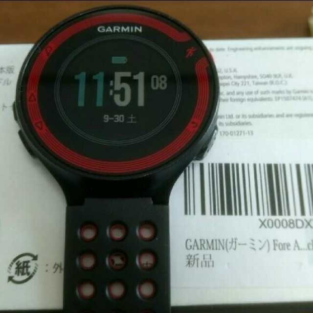 Garmin ガーミン Foreathlete 2j ランニングウォッチ 美品の通販 By アキ S Shop ガーミンならラクマ