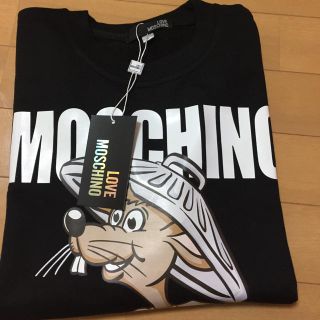 モスキーノ(MOSCHINO)のモスキーノ トップス 表記サイズＬ タグ付き☺︎(Tシャツ(長袖/七分))