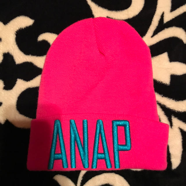 ANAP(アナップ)のANAP ニット帽 レディースの帽子(ニット帽/ビーニー)の商品写真