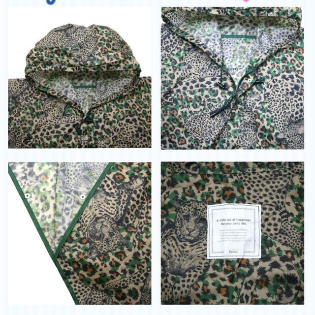 ❤新品❤Danke　ダンケ レインケープ　LEOPARD　豹柄 メンズのファッション小物(傘)の商品写真