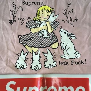 シュプリーム(Supreme)のSupreme Let's Fuck Tee ピンク M(その他)