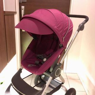 ストッケ(Stokke)の美品ストッケスクート2 ベビーカー パープル (ベビーカー/バギー)