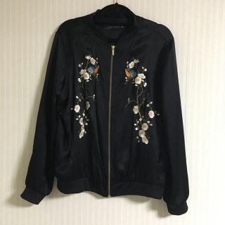 ザラ(ZARA)のZARA 大人気 刺繍スカジャン (スカジャン)