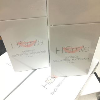 新品未開封 HiSmile ホワイトニング マウスウォッシュ(1箱) 海外輸入(マウスウォッシュ/スプレー)