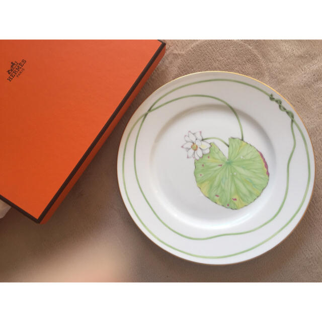 未使用品*HERMESエルメス ナイルの庭シリーズ プレート-