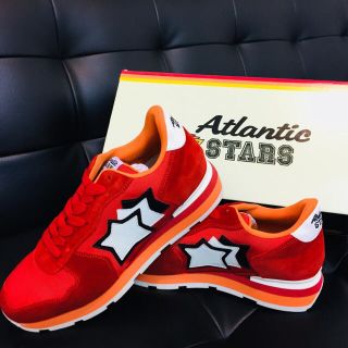 【早い者勝ち】レッド Atlantic STARS アトランティックスターズ(スニーカー)