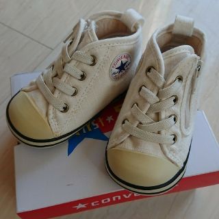 コンバース(CONVERSE)の☆未使用☆コンバースCONVERSE　ベビーオールスター　ホワイト　12.5cm(スニーカー)