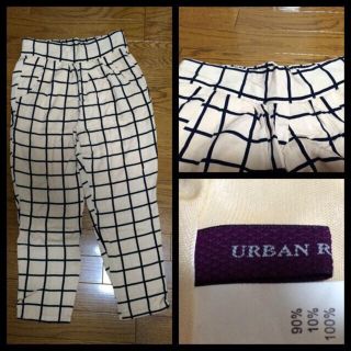 アーバンリサーチ(URBAN RESEARCH)のURBAN RESEARCH パンツ ☆(クロップドパンツ)