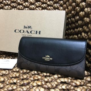 コーチ(COACH)の新品正規品 COACH シグネチャー長財布(財布)