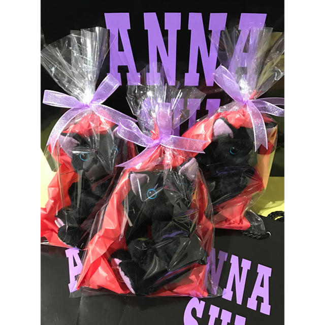 ANNA SUI(アナスイ)の【ショップ袋付き】ANNA SUI アナスイ 黒猫 グローブ ホルダー★ねこ その他のその他(その他)の商品写真