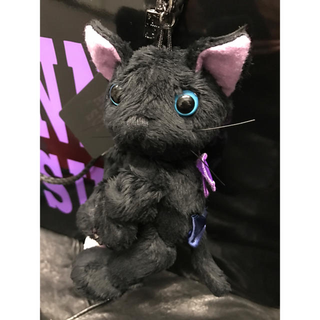 ANNA SUI(アナスイ)の【ショップ袋付き】ANNA SUI アナスイ 黒猫 グローブ ホルダー★ねこ その他のその他(その他)の商品写真