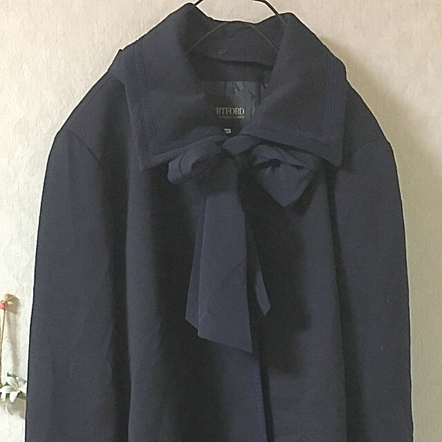 merry jenny(メリージェニー)のセーラー襟コート レディースのジャケット/アウター(ロングコート)の商品写真