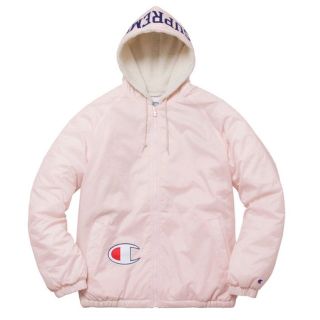 シュプリーム(Supreme)のSupreme Champion SherpaLined Hooded Pink(ブルゾン)