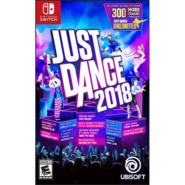【新品北米版】Just Dance 2018　300曲入り