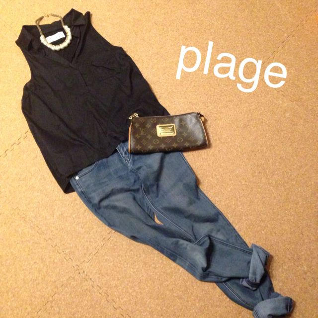 Plage(プラージュ)のplageトップス レディースのトップス(Tシャツ(半袖/袖なし))の商品写真