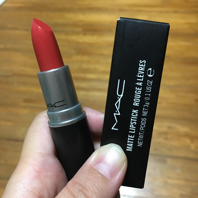 MAC(マック)の訳あり！MAC☆LADY DANGER コスメ/美容のベースメイク/化粧品(口紅)の商品写真