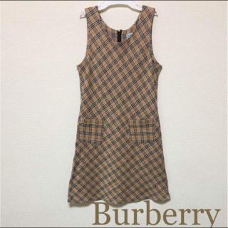 バーバリー(BURBERRY)のバーバリー☆チェック ワンピース☆ラルフローレン セリーヌ グッチ アルマーニ(ワンピース)