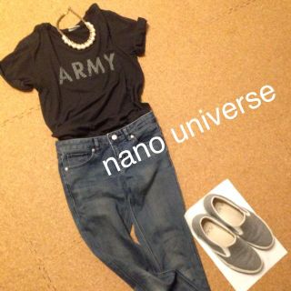 ナノユニバース(nano・universe)のnano universe(Tシャツ(半袖/袖なし))