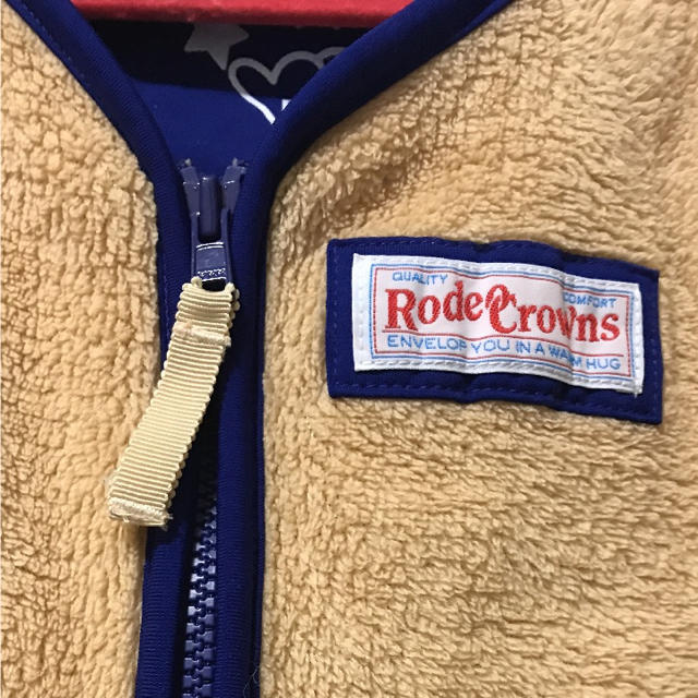 RODEO CROWNS WIDE BOWL(ロデオクラウンズワイドボウル)のRCWB モコモコアウター キッズ/ベビー/マタニティのキッズ服女の子用(90cm~)(コート)の商品写真