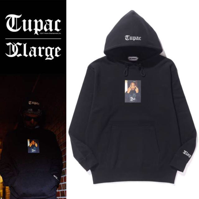 X large 2pac パーカーパーカー - パーカー