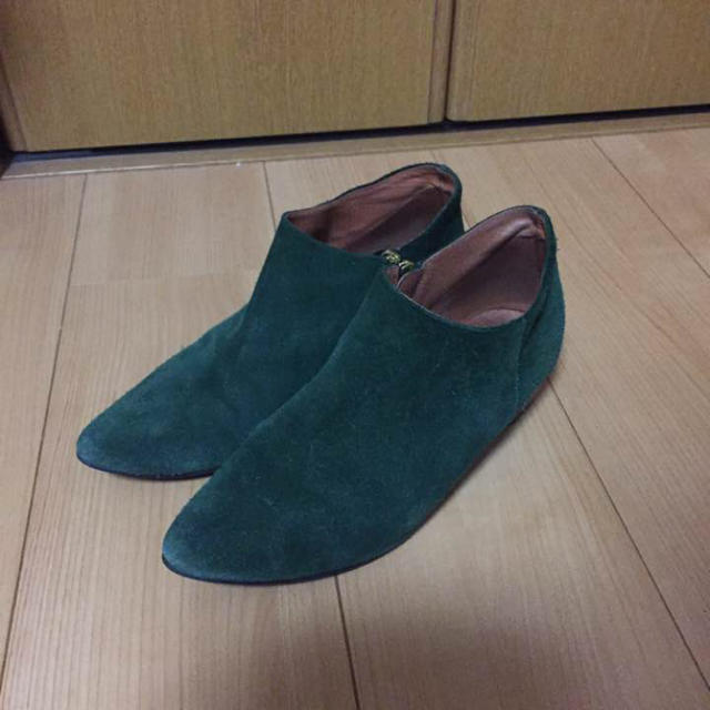 FABIO RUSCONI(ファビオルスコーニ)のBianca グリーン レディースの靴/シューズ(ブーツ)の商品写真