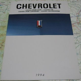 シボレー(Chevrolet)の◆レア◆　シボレー　CHEVROLET CAMARO【カタログ】(カタログ/マニュアル)