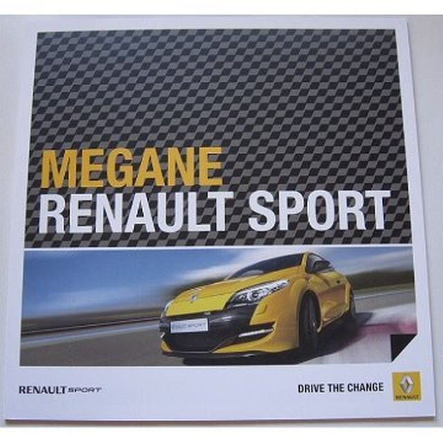 RENAULT(ルノー)のルノー　MEGANE RENAULT SPORT【カタログ】 自動車/バイクの自動車(カタログ/マニュアル)の商品写真