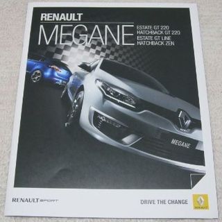 ルノー(RENAULT)のルノー　RENAULT MEGANE【カタログ】(カタログ/マニュアル)