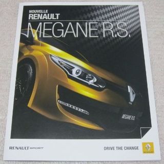 ルノー(RENAULT)のルノー　RENAULT MEGANE R.S.【カタログ】(カタログ/マニュアル)