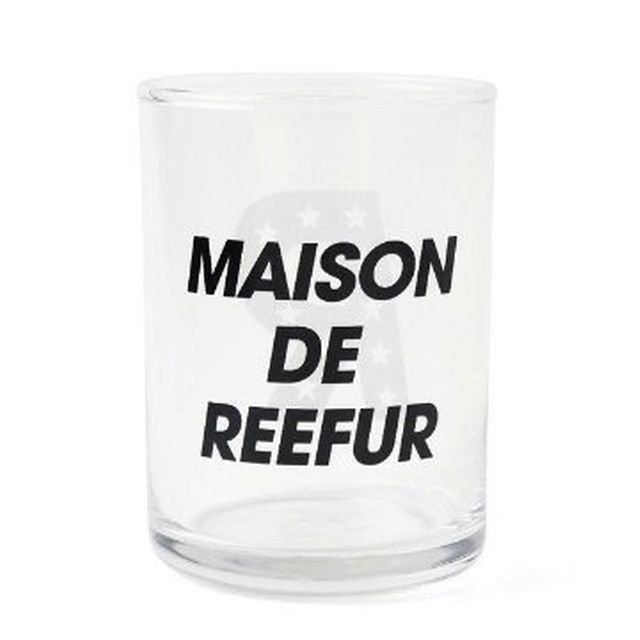 Maison de Reefur(メゾンドリーファー)の○メゾンドリーファー ロゴプリントグラス　 梨花MAISON DE REEFUR レディースのファッション小物(その他)の商品写真