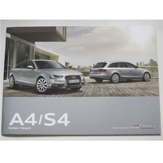 アウディ(AUDI)のアウディ　Audi A4／S4（セダン＆アバント）【カタログ】(カタログ/マニュアル)