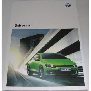 フォルクスワーゲン(Volkswagen)の◆レア◆　フォルクスワーゲン　Volkswagen Scirocco【カタログ】(カタログ/マニュアル)
