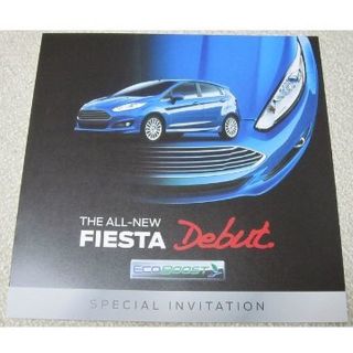 フォード(Ford)のフォード　Ford FIESTA デビュー時PR用【パンフレット】(カタログ/マニュアル)